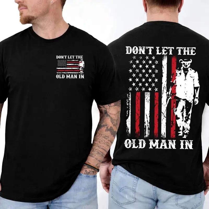 Don't Let the Old Man In T-Shirt, Vintage Tribute T-Shirt For Toby Keith Fans