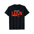 Men's & Women's Cajun In My Soul Louisiana Crawfish T-Shirt - Heavyweight 180gsm Cotton Black with Red Crawfish & Cajun Slogan, Breathable Round Neck Tee for Mardi Gras, Zydeco Festivals, Cajun Culture Gifts (Unisex Fit)
